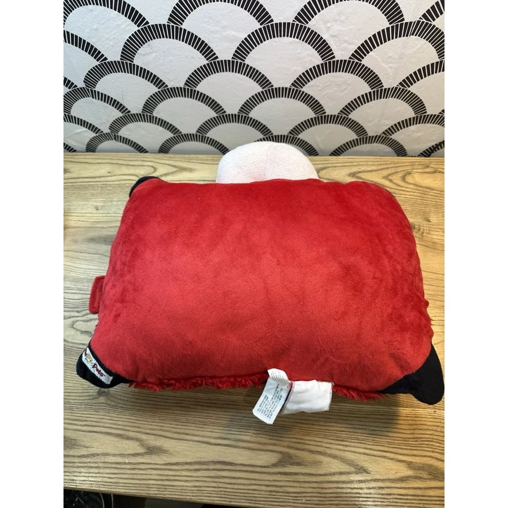 2010 Pillow‎ Pet Ladybug Red Black Soft Stuffed Plush Sanitized Rare Retired 18